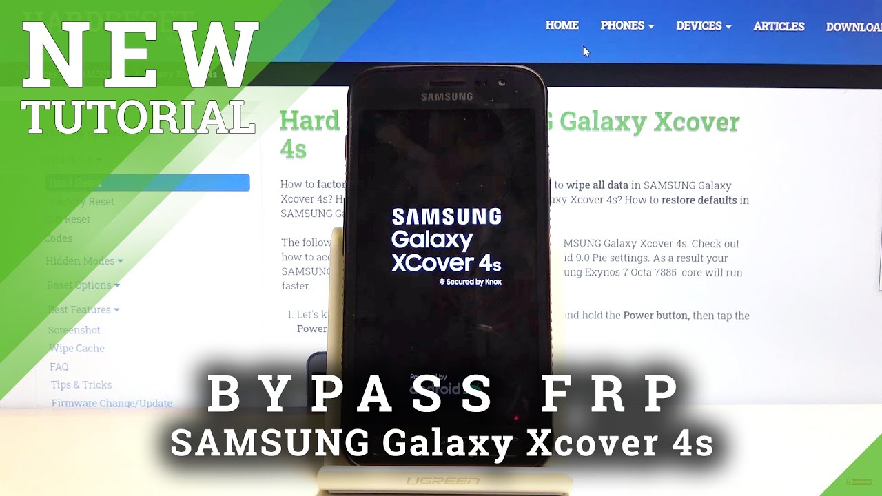 How to Bypass Google Verification on SAMSUNG Galaxy Xcover 4s - Unlock FRP