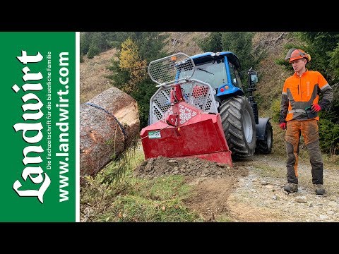 Tajfun VIP PRO 90 geared cable winch tested | landwirt.com