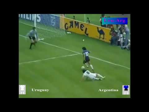 Argentina vs Uruguay Round of 16 World cup 1986