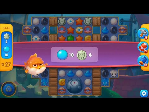 Fishdom Hard Level 3445. HD Quality