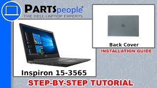 Dell Inspiron 15-3565 (P63F003) Back Cover How-To Video Tutorial