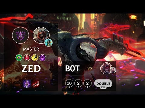 Zed Bot vs Xayah - BR Master Patch 10.4