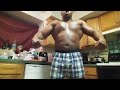 Full body Posing at 278 lbs 29 inch thighs & Pec Dance