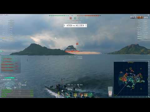 World of warships - AXIS vs ALLIES match 3 season 1