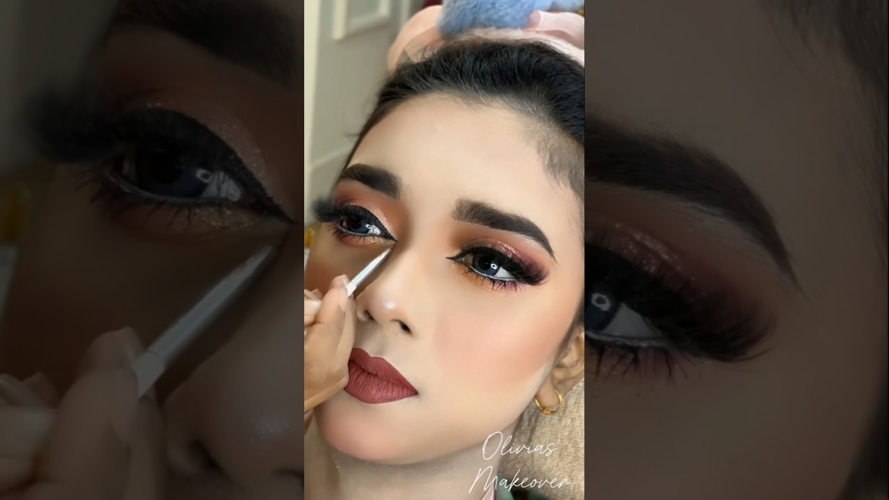 Bridal Makeup Look 💍 Full Glam Wedding Makeup Tutorial | Soft & Flawless Bride #makeup