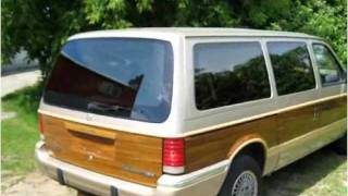 preview picture of video '1991 Plymouth Grand Voyager Used Cars Menominee MI'