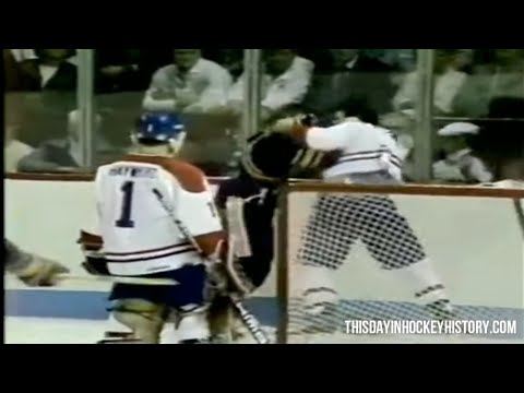 Buffalo Sabres Montreal Canadiens Rough Stuff 3 28 1987