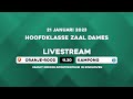 LIVE HK ZAAL - Oranje-Rood vs Kampong (Dames)