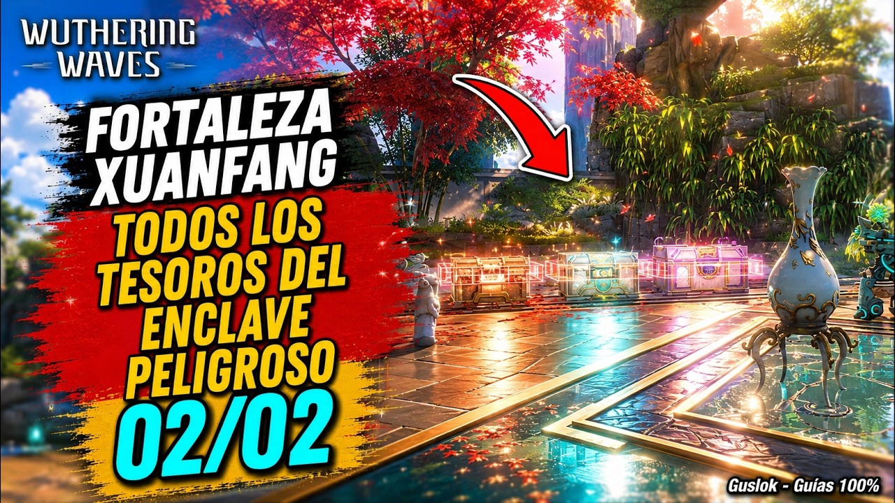 Fortaleza Xuanfang – Todos Los Tesoros Del Enclave Peligroso | Wuthering Waves 3.5