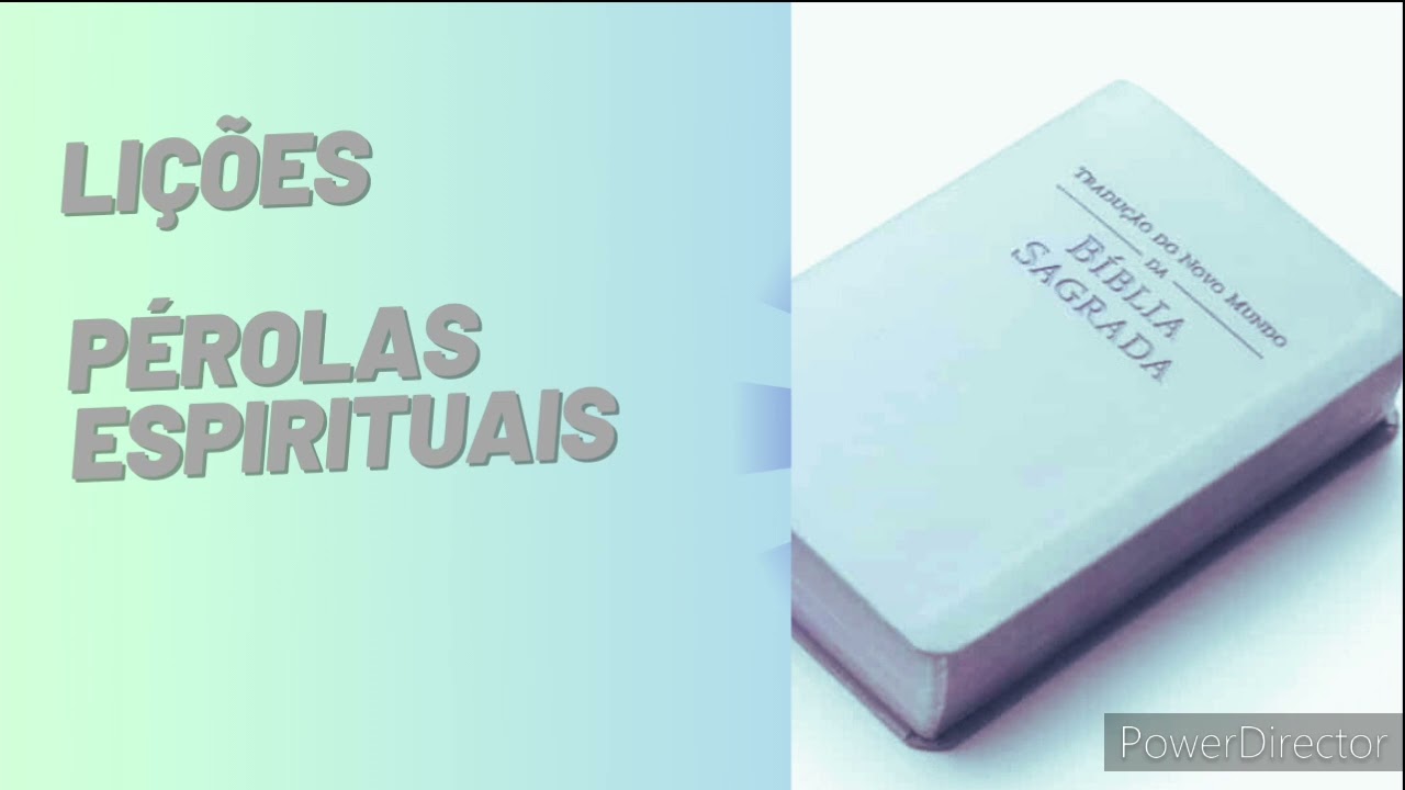 LIÇÕES PÉROLAS ESPIRITUAIS: SEMANA DE 30 DE DEZEMBRO DE 2024 - 05 DE JANEIRO DE 2025