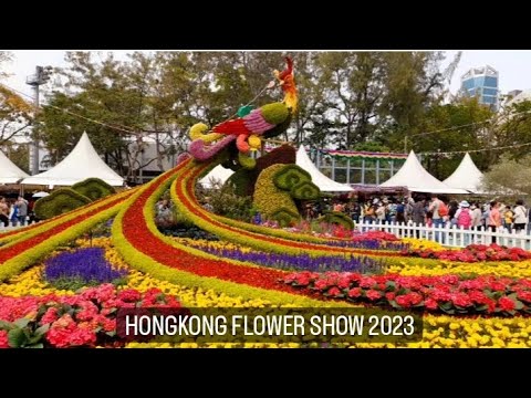 HONGKONG FLOWER SHOW 2023 | VICTORIA PARK | CAUSEWAY BAY | HONGKONG