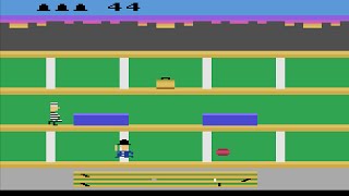 Keystone Kapers Atari 2600 Gameplay - Fast-Paced Retro Police Action