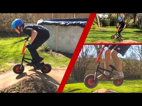 Rocker Mini BMX Bike vs. Backyard Pump Track