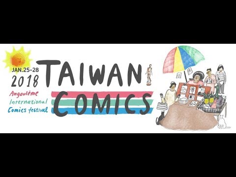 Auteurs du Pavillon Taiwan 45ème FIBD d'Angoulême 2018 