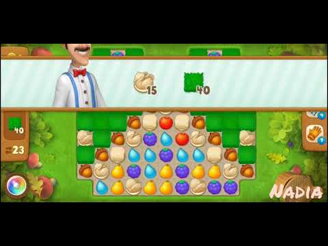 Gardenscapes Level 2456. No Boosters used