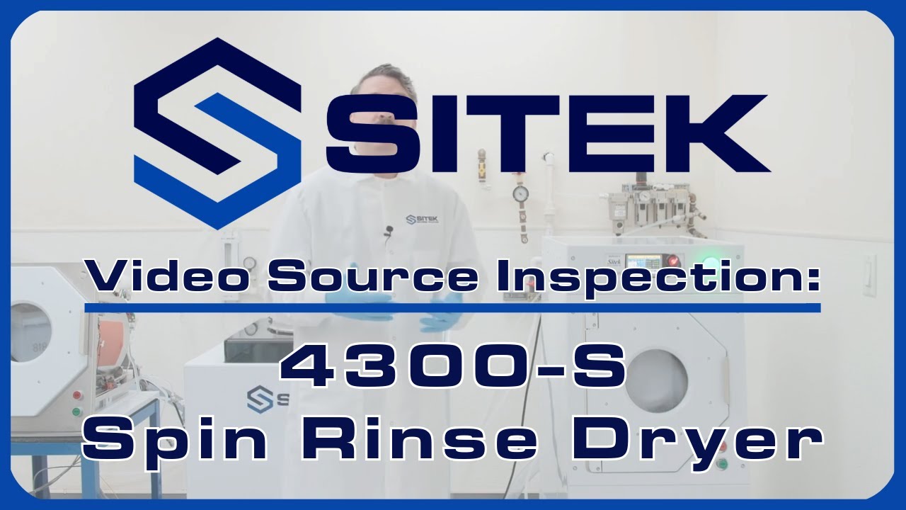 4300-S Spin Rinse Dryer