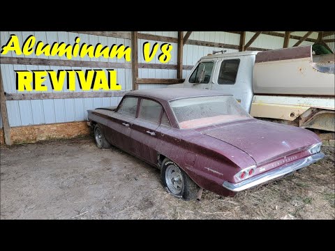BARNFIND Oldsmobile F-85 First Start in 25 Years!! - Part 1