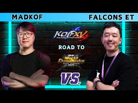 KOFXV 🔥 E.T vs MADKOF 🔥 Road to the SNK Finals! | Clash of Legends 💥