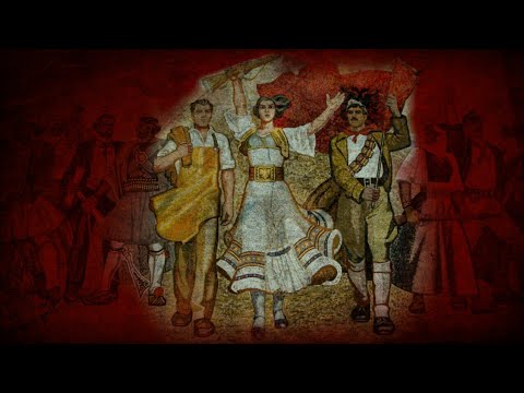 Një djep në barrikadë - Canção Comunista Albanesa