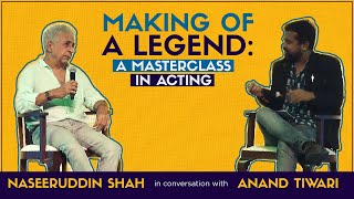Masterclass In Acting | Naseeruddin Shah in conversation with Anand Tiwari video
