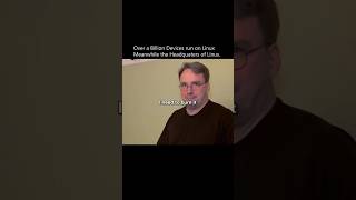 Linux Powers The World Without A Giant Office #shorts #linux #headquarter #knowledge