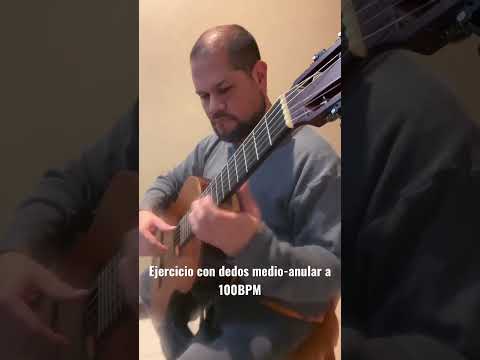 Ejercicio de velocidad con dedos medio y anular 😆🎸