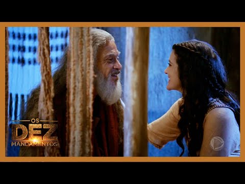 Anrão exalta a coragem de Miriã e a aconselha | OS DEZ MANDAMENTOS