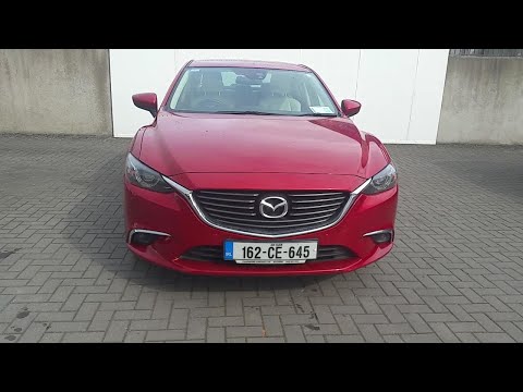 162CE645 - 2016 Mazda 6 2.2 Diesel 4 door, Stone Leather Soul Red 25,995