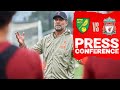 Jürgen Klopp's pre-match press conference | Norwich City