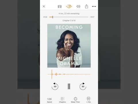 Audible Audiobooks - Becoming by Michelle Obama
