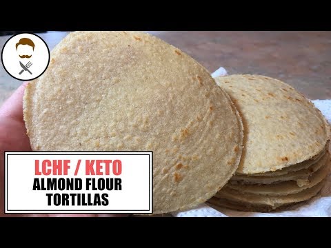Almond Flour Tortillas || The Keto Kitchen