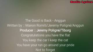 Anggun - The Good Is Back ( Lyrics )
