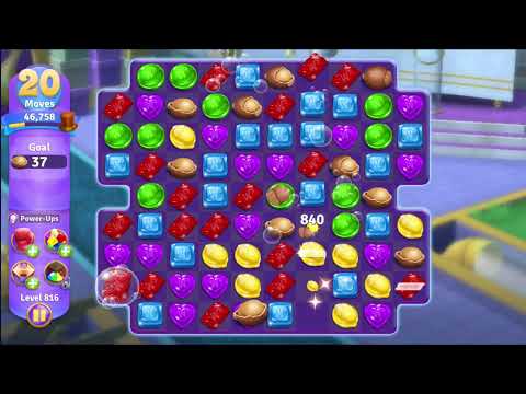 Wonka's World of Candy Level 816 - NO BOOSTERS