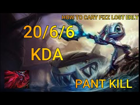 FIZZ vs LISSANDRA (MID) | how to  cary Fizz, 500+ games, 20/5/6 pantkill v10.24