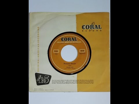 GEORGIE AULD & HIS ROCKIN` RHYTHM  "Plantation Boogie"  Deutsche CORAL 1955