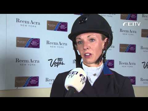 Reem Acra FEI World Cup™ Dressage Final 2015 Las Vegas - Laura Graves