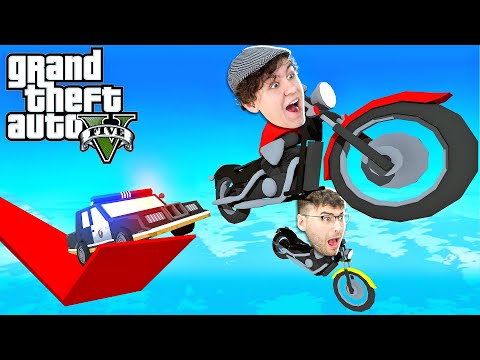 POLIZEI CRASHT unser RENNEN?! - GTA 5