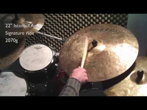 Ride cymbal video blog #30 - 22" Istanbul Agop Signature ride 2070g