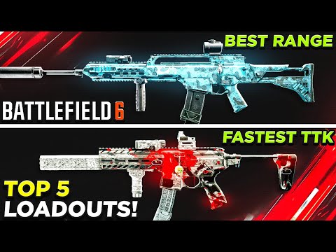 Battlefield 6: Top 5 BROKEN Meta Loadouts You NEED! (BF6 Meta Guns)