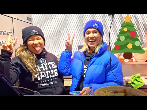 Eating at Union Square Holiday Market : White Maize Venezuelan Eatery