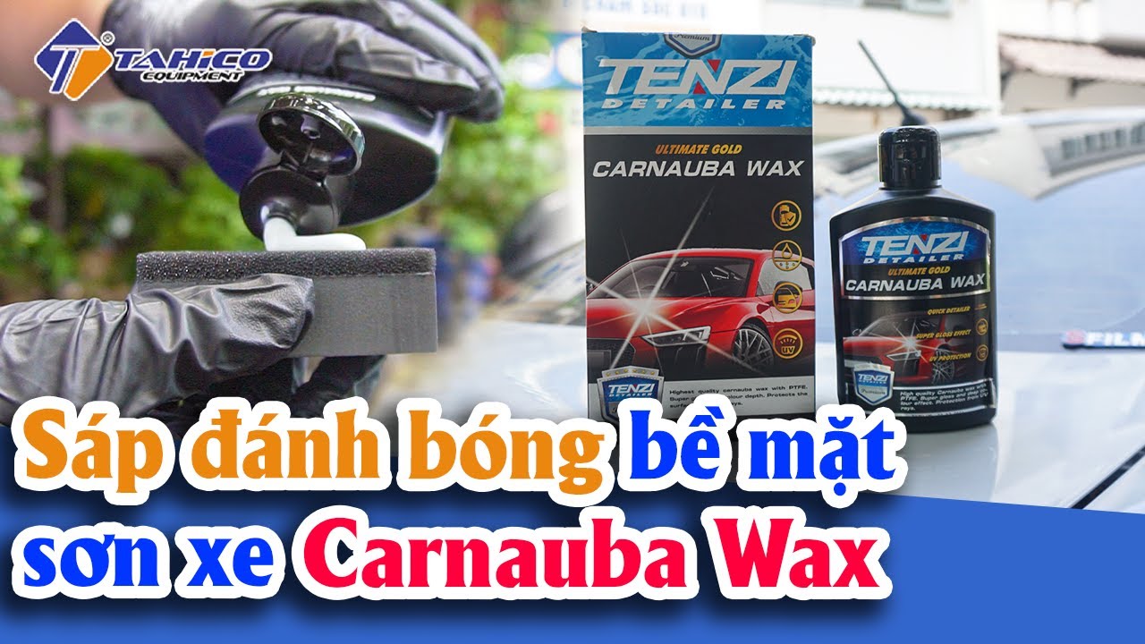 Sáp đánh bóng bề mặt sơn xe Tenzi - Carnauba Wax 15