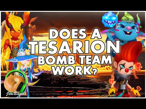 SUMMONERS WAR : Does a Tesarion bomb team work?