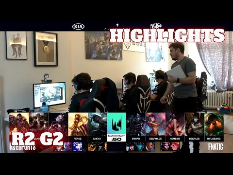 G2 Esports vs Fnatic - Game 2 Highlights | Round 2 Playoffs S10 LEC Summer 2020 | G2 vs FNC G2