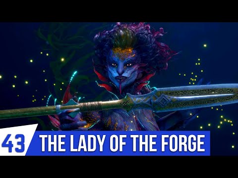 GOD OF WAR RAGNAROK Walkthrough Gameplay Part 43 - The Lady of The Forge | Forging Destiny | Spear
