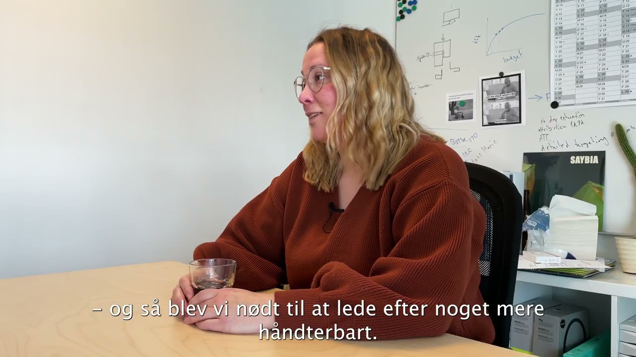Video testimonial fra Lene Sørensen