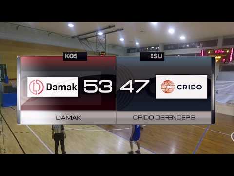 Damak vs Crido Defenders - XX kolejka - I Liga Warszawa - Koszykarska Liga Biznesu