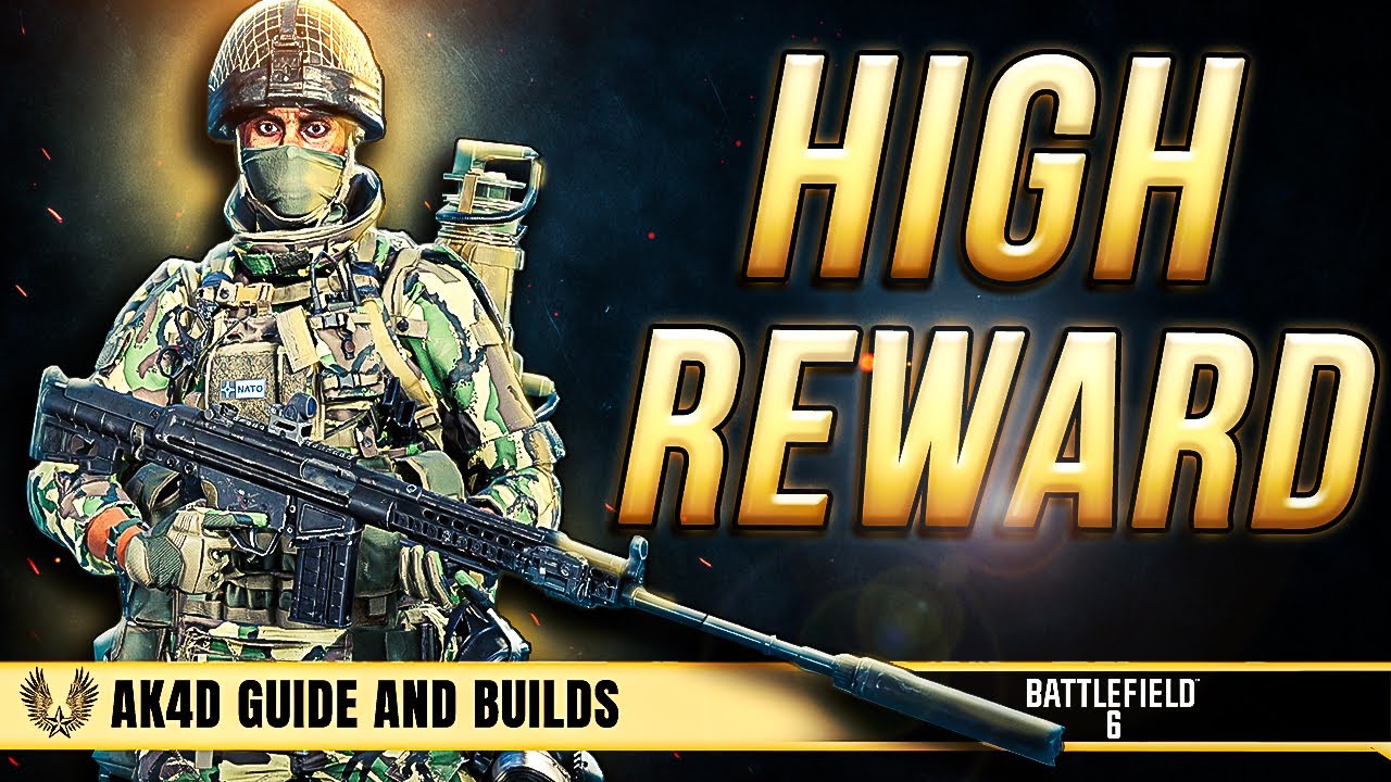 The Best AK4D Builds in Battlefield 6 For Every Playstyle