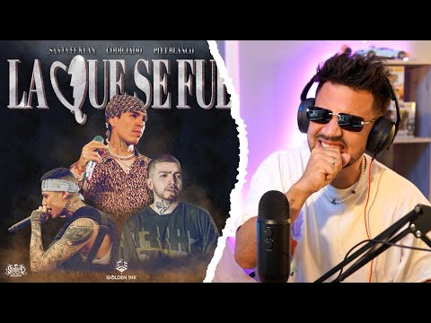 REACCIÓN a Codiciado, Santa Fe Klan, Pitt Blanco - La Que Se Fue (Video Oficial)