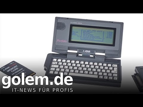 Atari Portfolio angesehen