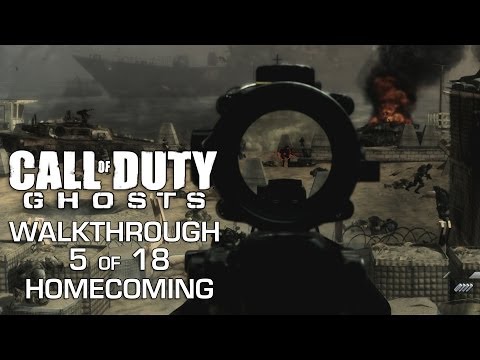 CoD: Ghosts Walkthrough 5 of 18 - Homecoming [1080p] (PS4 Gameplay)